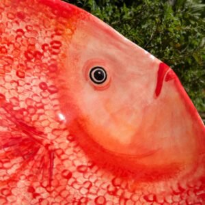 Plat creux poisson rouge