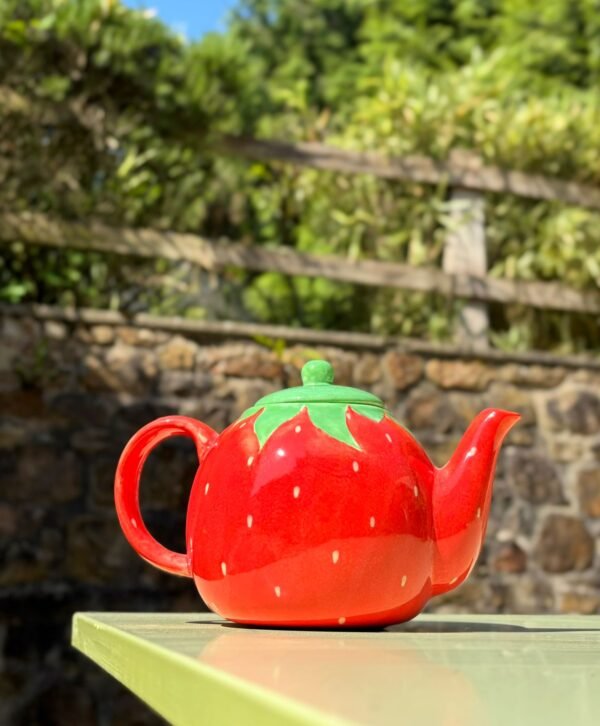 Théière fraise