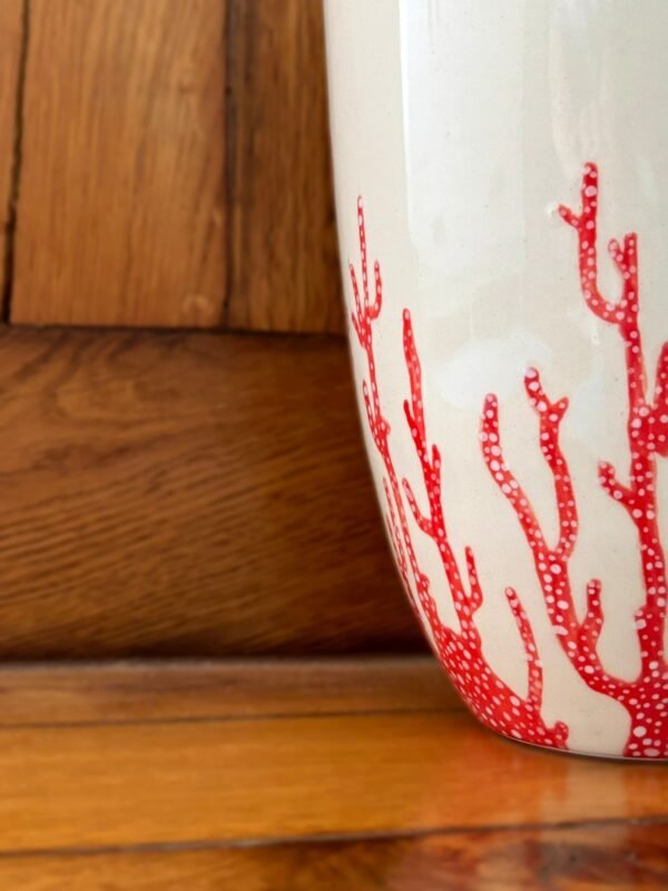 Vase corail - Image 2