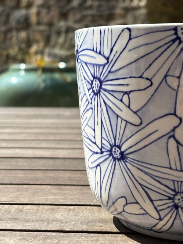 Cache pot bleu - Image 2