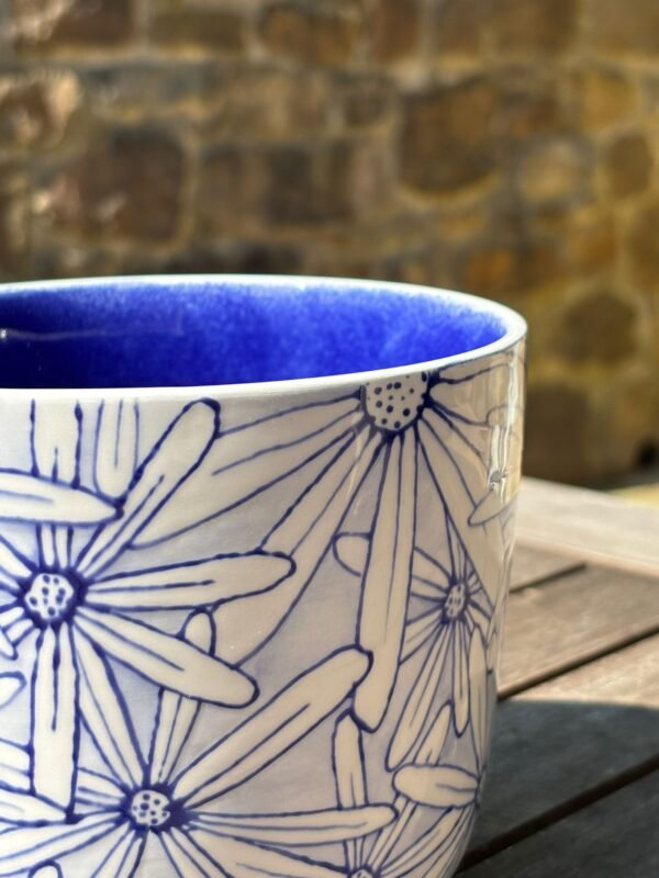 Cache pot bleu - Image 3