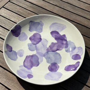 Coupe à fruits violette